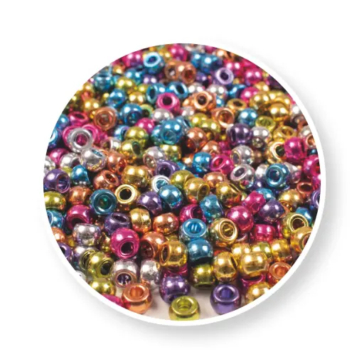 [113355] Schmuck Perlen - Metallic