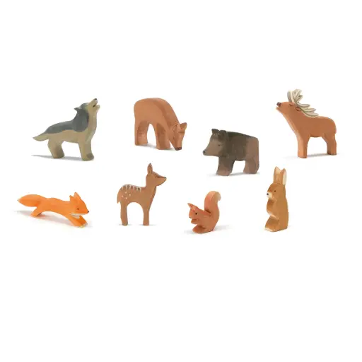 [AK140] Ostheimer - Waldtiere 8er Set 