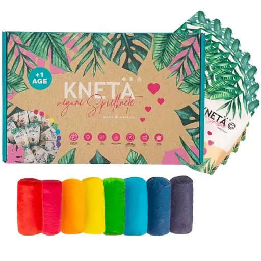 [113366W] Vegane Knete - 8er Set