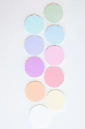 [106307] Farbchips klein - Pastellfarben