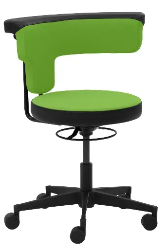 Funktionsdrehstuhl XXL mit Lehne